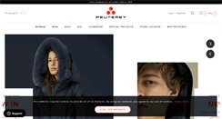 Desktop Screenshot of peuterey.com